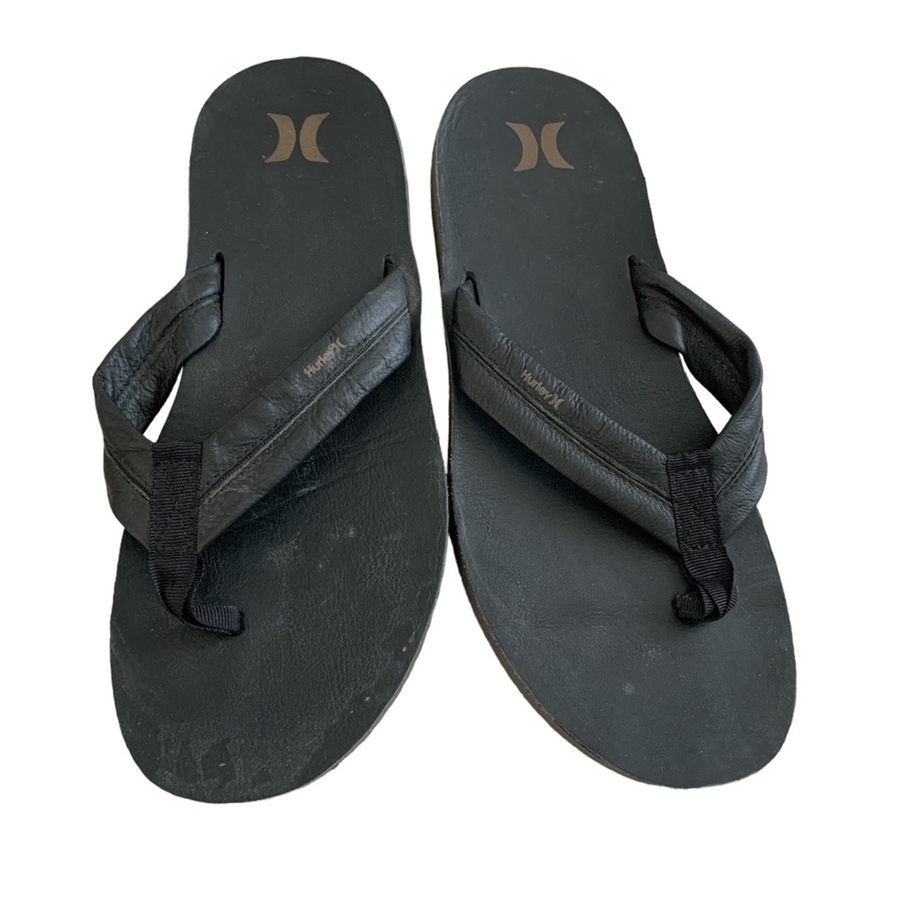Mens Hurley Flip Flop Sandals sz  10